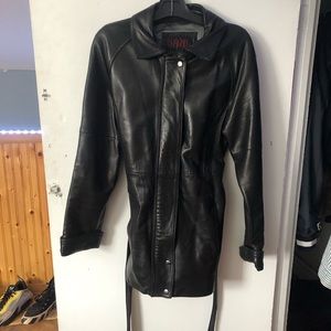 Oscar leopold leather jacket